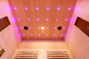 Sauna uscata Sanotechnik Carbon, 2 persoane, 180x150x195 cm - Img 5