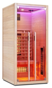 Sauna uscata Sanotechnik Ruby, 1 persoana, 90x100x195 cm - Img 4