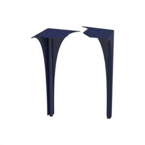 SET PICIOARE SPATE MOBILIER LOUIS (2 BUC), 27.5 CM, BLEUMARIN MAT