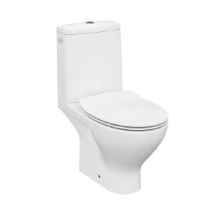 Set vas wc Cersanit Moduo Clean on rezervor 010 capac slim softclose alb