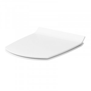 Set vas wc suspendat Cersanit Carina 724 CleanOn cu capac slim softclose - Img 4