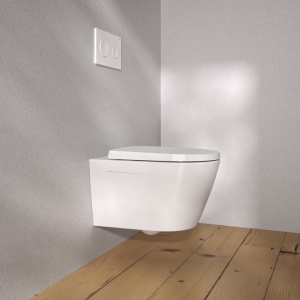 Set vas wc suspendat cu capac softclose Gala Iria Rimless Vortex - Img 3
