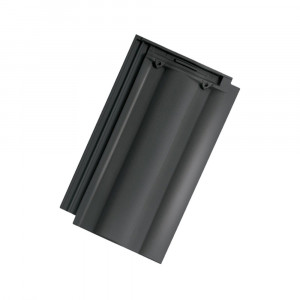 Tigla ceramica Tondach Twiston 9 (Twist) 30 x 50 cm, antracit
