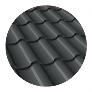 Tigla metalica Metigla Star SuperMat 0.5 mm