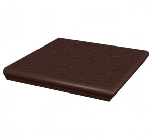 Treapta Klinker colt Paradyz Natural brown Kapinos stopnica narozna Duro 33x33 cm