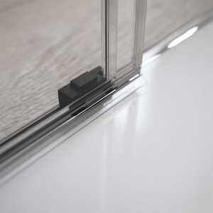 Usa de nisa glisanta Radaway Idea Black DWJ 120 R dreapta - Img 4