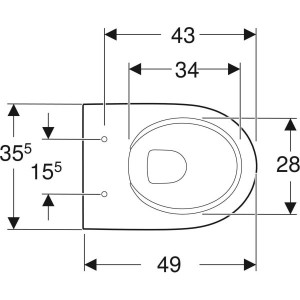 VAS WC SUSPENDA SELNOVA COMPACT RIMFREE - Img 2