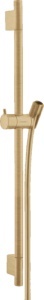 Bara cu furtun de dus Hansgrohe Unica S Puro 65 cm, bronz periat - Img 3