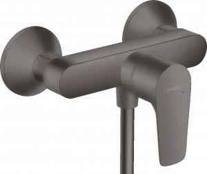 Baterie dus Hansgrohe Talis E monocomanda negru - crom periat