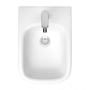 Bideu suspendat Cersanit Larga rectangular fixare ascunsa - Img 2