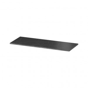 Blat pentru mobilier Cersanit Larga 120 cm, negru marmura