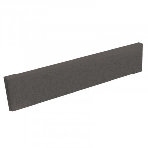 Bordura Semmelrock 100x5x20 cm, negru