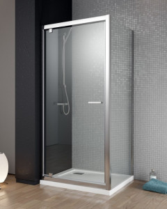 Cabina dus cu usa pivotanta Radaway Twist DW+S, 100x80 cm