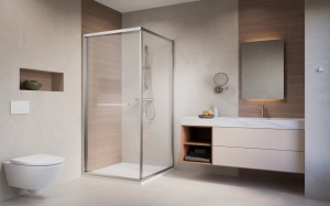 Cabina dus patrata Radaway Alienta Chrome SD I, 80x80 cm - Img 2