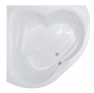 Cada baie de colt Belform Ziam, acril, 152x152 cm