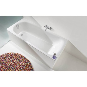 Cada baie rectangulara Kaldewei Saniform Plus 363-1, otel emailat, cu picioare, 170x70 cm - Img 2
