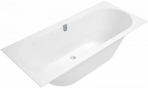 Cada baie rectangulara Villeroy&Boch Oberon 2.0, quaryl, 180x80 cm - Img 4