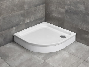 Cada de dus semirotunda Radaway SIROS A, 80x80 cm