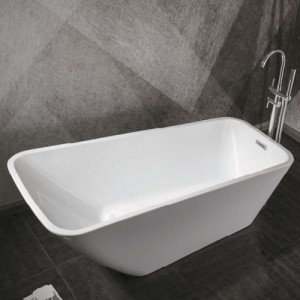 Cada freestanding dreptunghiulara 9013, acril, 170x80 cm - Img 8