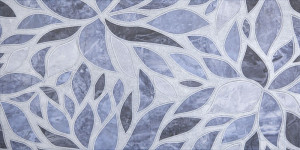 Decor Kai Delice Flora 30x60 cm, light blue