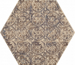 Decor Paradyz Glitter Mood Heksagon C 19.8x17.1 cm, blue - Img 1