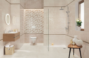 Decor Tubadzin Tempre beige, 30.8x60.8 cm - Img 3