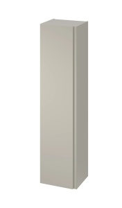 Dulap coloana Cersanit Moduo, mdf, cu usa, 160x40x34 cm, (casmir) cappucino-bej