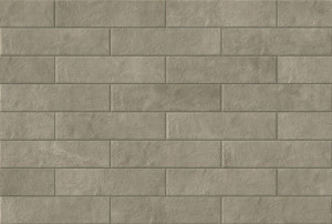 Elevatie Klinker Cerrad Macro grys 7.4x30 cm