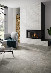 Elevatie Klinker Cerrad Rapid bianco 7.4x30 cm - Img 2