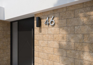 Elevatie Klinker Cerrad Torstone brown 14.8x30 cm - Img 2