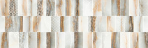 Faianta decor Kai Goldie Mix 24.4x74.4 cm, white