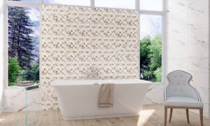 Faianta Kai Ceramics Breeze Waves White 30x60 cm - Img 5