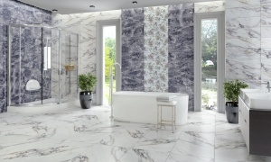 Gresie Kai Ceramics Monet Satin Matt White 60x120 cm - Img 11