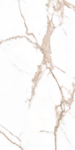 Gresie Kai Ceramics Orobianco White 60x120 cm R, mata - Img 4
