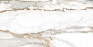 Gresie rectificata TAU Ceramica Kian Gold lucioasa 60x120 cm