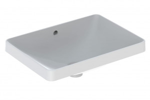 LAVOAR ÎNCORPORAT GEBERIT VARIFORM, DREPTUNGHIULAR B-55CM,T-40CM, PREAPLIN VIZIBIL, GLAZURAT ALB