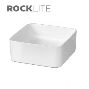 Lavoar pe blat Cersanit Crea 35x35x13.5 cm alb