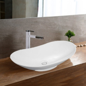 Lavoar pe blat Fluminia My Pleasure 63.5x37.5x14 cm - Img 6