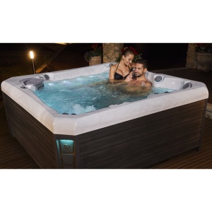 Minipiscina jacuzzi Wellis Palermo CityLife Deluxe, 5 locuri, 218x218x90 cm - Img 8