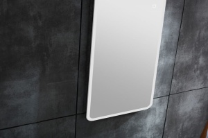Oglinda cu iluminare LED Sanotechnik, buton touch, 50x120 cm - Img 3