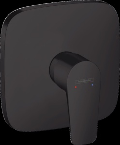 Ornament baterie incastrata dus Hansgrohe Talis E, negru mat - Img 3
