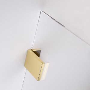 Paravan dus Walk-In Radaway Essenza Pro Gold 105 cm - Img 4