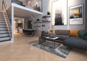 Parchet laminat Classen Manor Herringbone 62704 8 mm / AC5 - Img 2