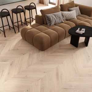 Parchet stratificat Barlinek Classico Line Stejar Trivor Chevron, 14 mm - Img 4