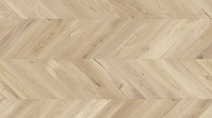 Parchet triplustratificat Barlinek Classico Line - Chevron Stejar Salt 130 x 725 x 14 mm - Img 1