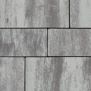 Pavaj beton rezidential Semmelrock Asti combi 7 cm, grafit nuantat