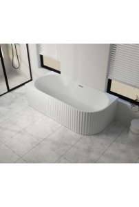 PROMO Cada freestanding BALI riflata, stanga, acril, 170x75x58 cm - Img 3
