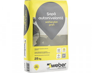 Sapa autonivelanta Weberplan Profi 25 kg