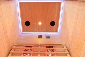 Sauna de interior cu infrarosu Ruby, 100x120x195 cm - Img 10