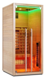 Sauna uscata Sanotechnik Ruby, 1 persoana, 90x100x195 cm - Img 5